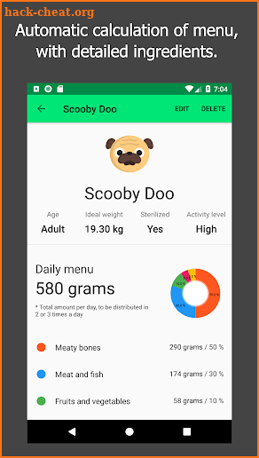 Barfastic - BARF Diet for dogs, cats and ferrets screenshot