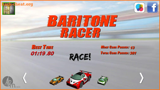 Baritone Racer screenshot