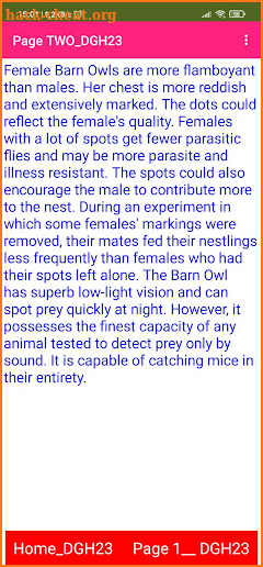 Barn Owl TB03 screenshot