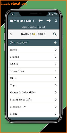 Barnes and Noble: Books, NOOK ebooks screenshot