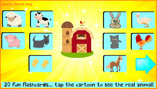 Barnyard Farm Animal Games For screenshot