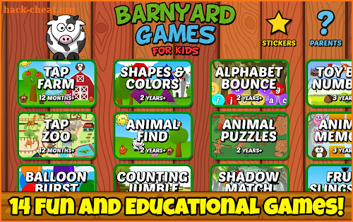 Barnyard Games For Kids Free screenshot