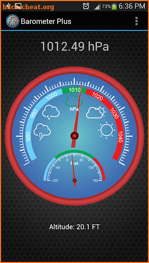 Barometer Plus screenshot