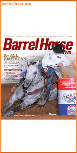 Barrel Horse News screenshot