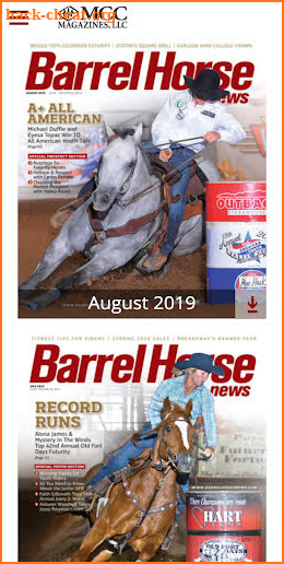 Barrel Horse News screenshot