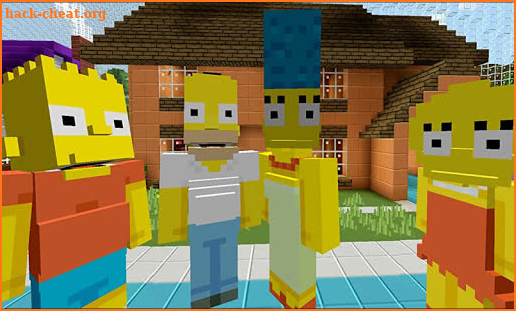 Bart in MCPE - Map Simpsons for Minecraft PE screenshot