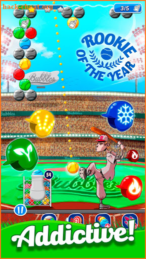 Baseball Bubble Shooter - Hit A Homerun screenshot