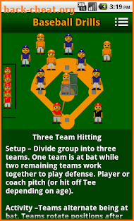 Baseball Coaching Drills screenshot