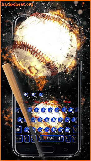 Baseball Keyboard Theme screenshot