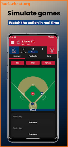 Baseball Legacy Manager 24 screenshot