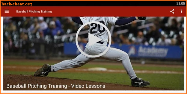 Baseball Pitching Training screenshot