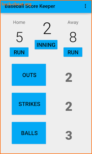 Baseball Score screenshot
