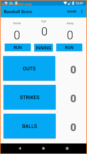 Baseball Score Plus screenshot