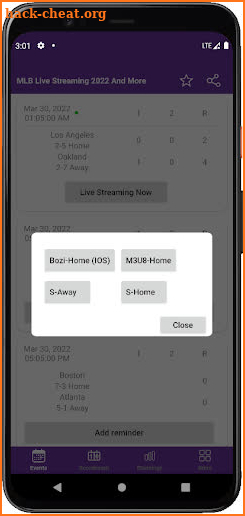 Baseball Stream for MLB Live screenshot