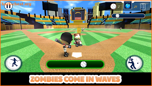 Baseball Strike 3D: Zombie Smasher - Undead Killer screenshot