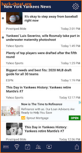 Baseball Team News - MLB edition screenshot