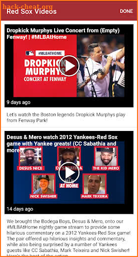 Baseball Team News - MLB edition screenshot