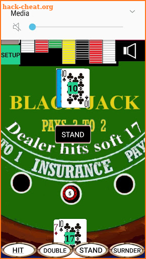 Basic Blackjack Tutor screenshot