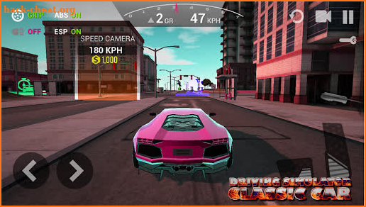 Basic Driving Simulator - Classic Car screenshot
