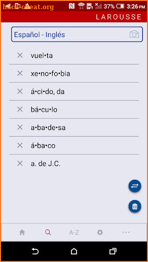 Basic English - Spanish Larous screenshot