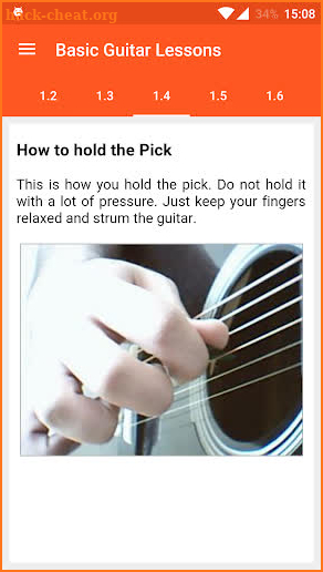 Basic Guitar Lessons screenshot