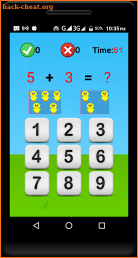 Basic Math Sum - Learning app screenshot