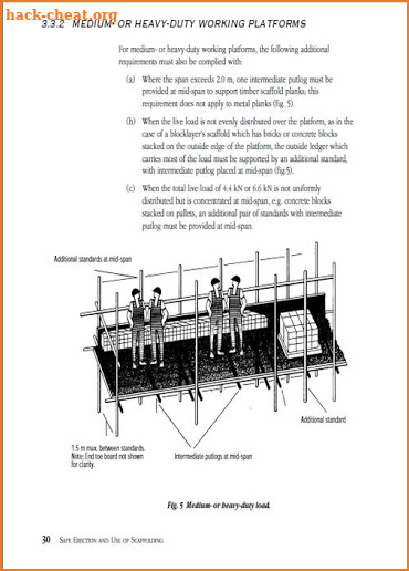 basic scaffold training screenshot