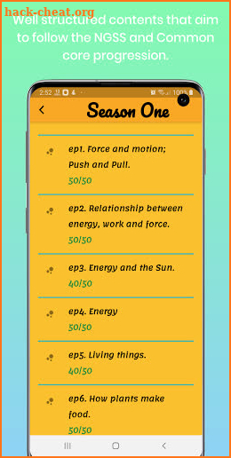 Basic Science: Kindergarten & Grade 1 screenshot