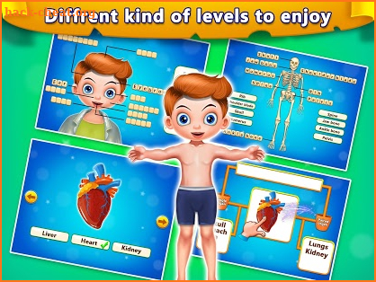Basic Skill Learning Human Body Parts screenshot