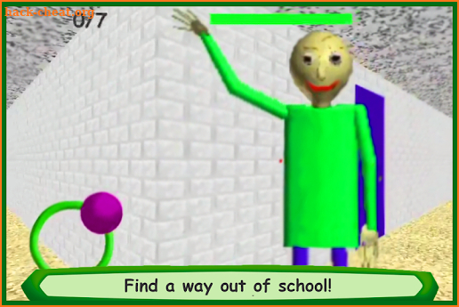 Basics And Learning In Education: Horror Game screenshot