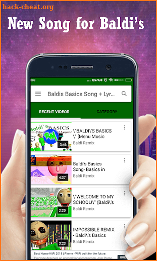 Basics and Learning Songs + Lyrics screenshot