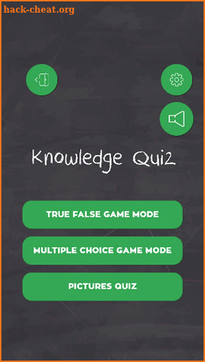 Basics learning quiz game screenshot