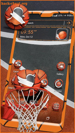 Basket Ball Launcher Theme screenshot