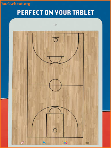 Basket coach board screenshot
