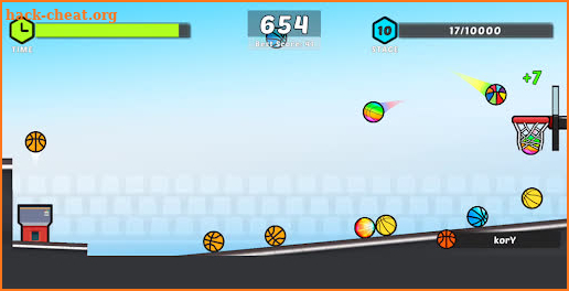 Basket Hoops 2D Pro screenshot