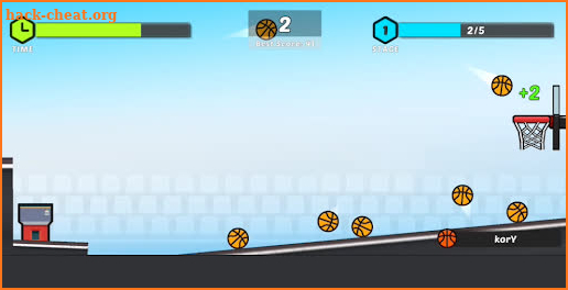 Basket Hoops 2D Pro screenshot
