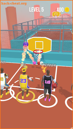 Basket Race screenshot