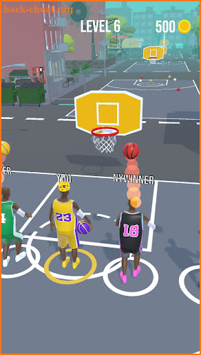 Basket Race screenshot