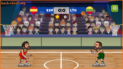 Basket Swooshes - basketball game screenshot