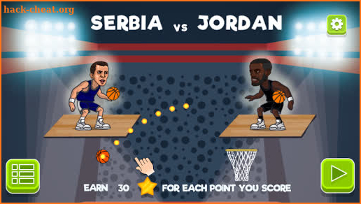 Basket Swooshes - basketball game screenshot
