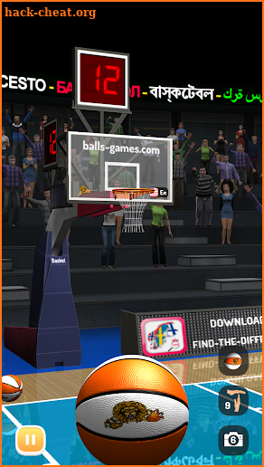 Basketball 3D Shooting Contest, real free shootout screenshot