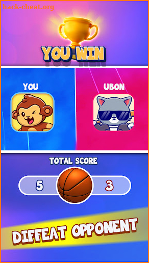 Basketball 4 in a Row screenshot
