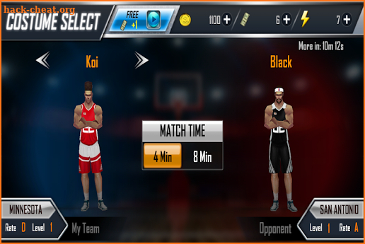 Basketball American League screenshot