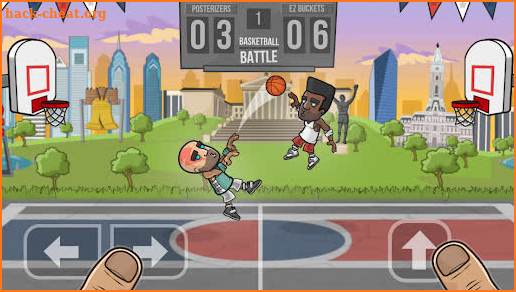 Basketball: battle of two stars screenshot