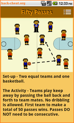 Basketball Coaching Drills screenshot