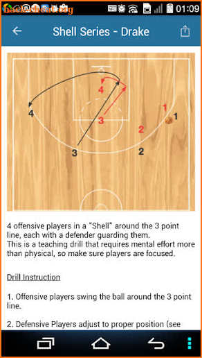Basketball Defense Drills V2 screenshot