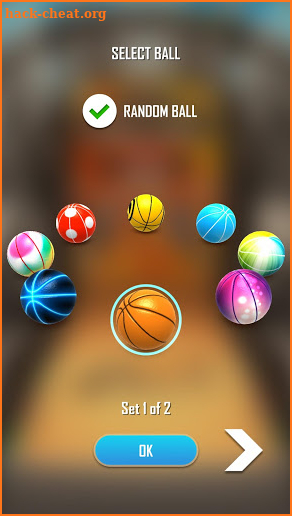 Basketball Flick 3D screenshot