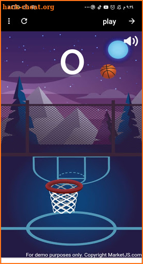 Basketball hoop star screenshot