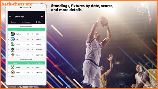 Basketball LiveScores 7/24 - Scores, Standings screenshot