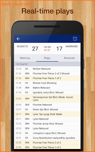 Basketball NBA 2018 Schedule & Scores: PRO Edition screenshot